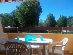 Appartement T2 cabine avec terrasse, proche plage, parking privé, pour 4 personnes. - FR-1-326-547